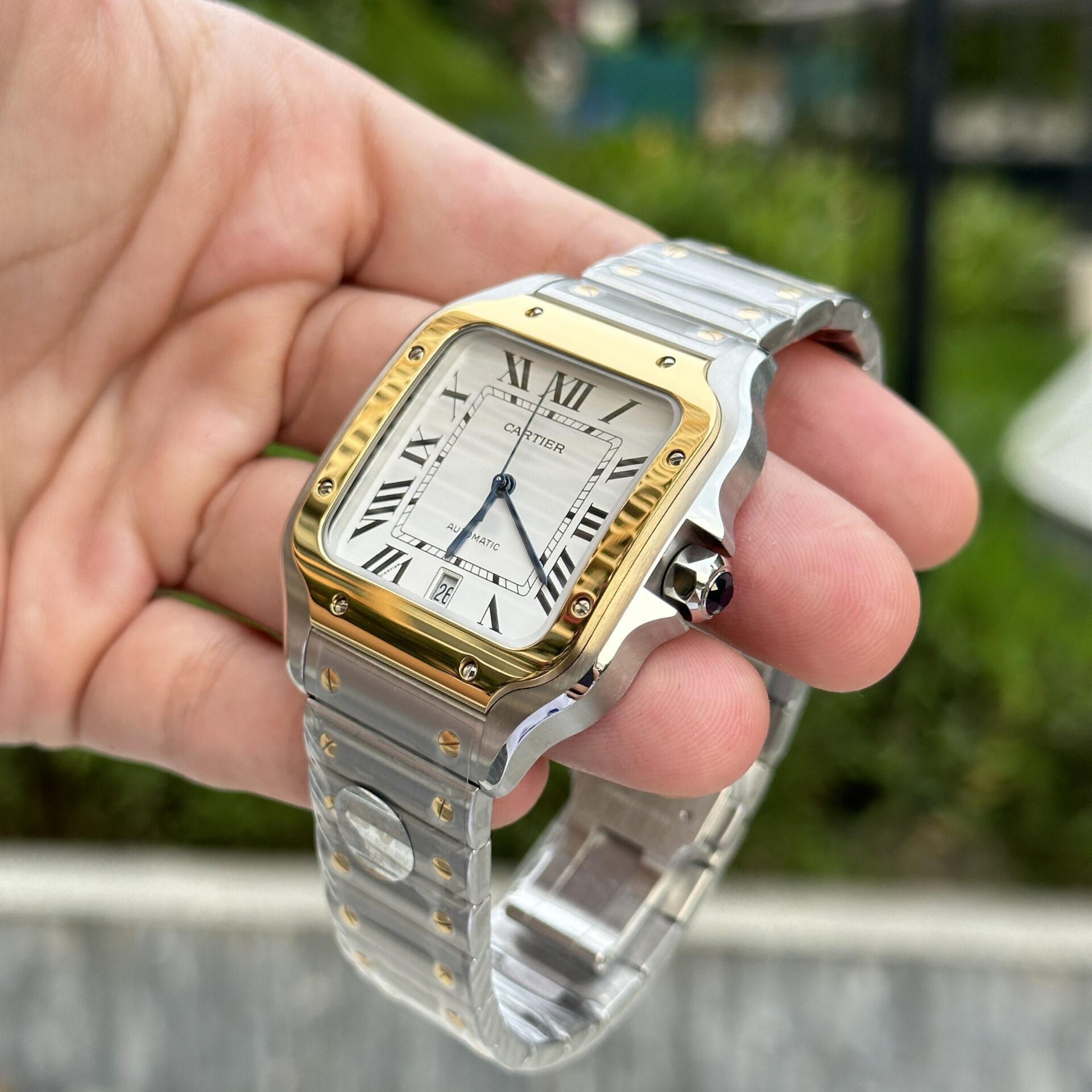Cartier Santos De Cartier W2SA0009 Replica Watch BV Factory 39.8mm - Top club