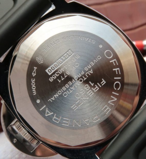Replica Panerai XF PAM024 Black Dial Rubber Strap A7750 - Top club