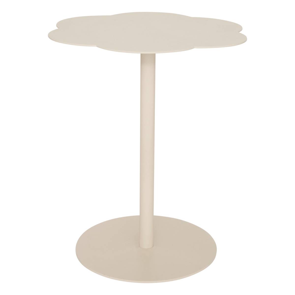 Side Table "Fiora" Ivory, 43x43 cm