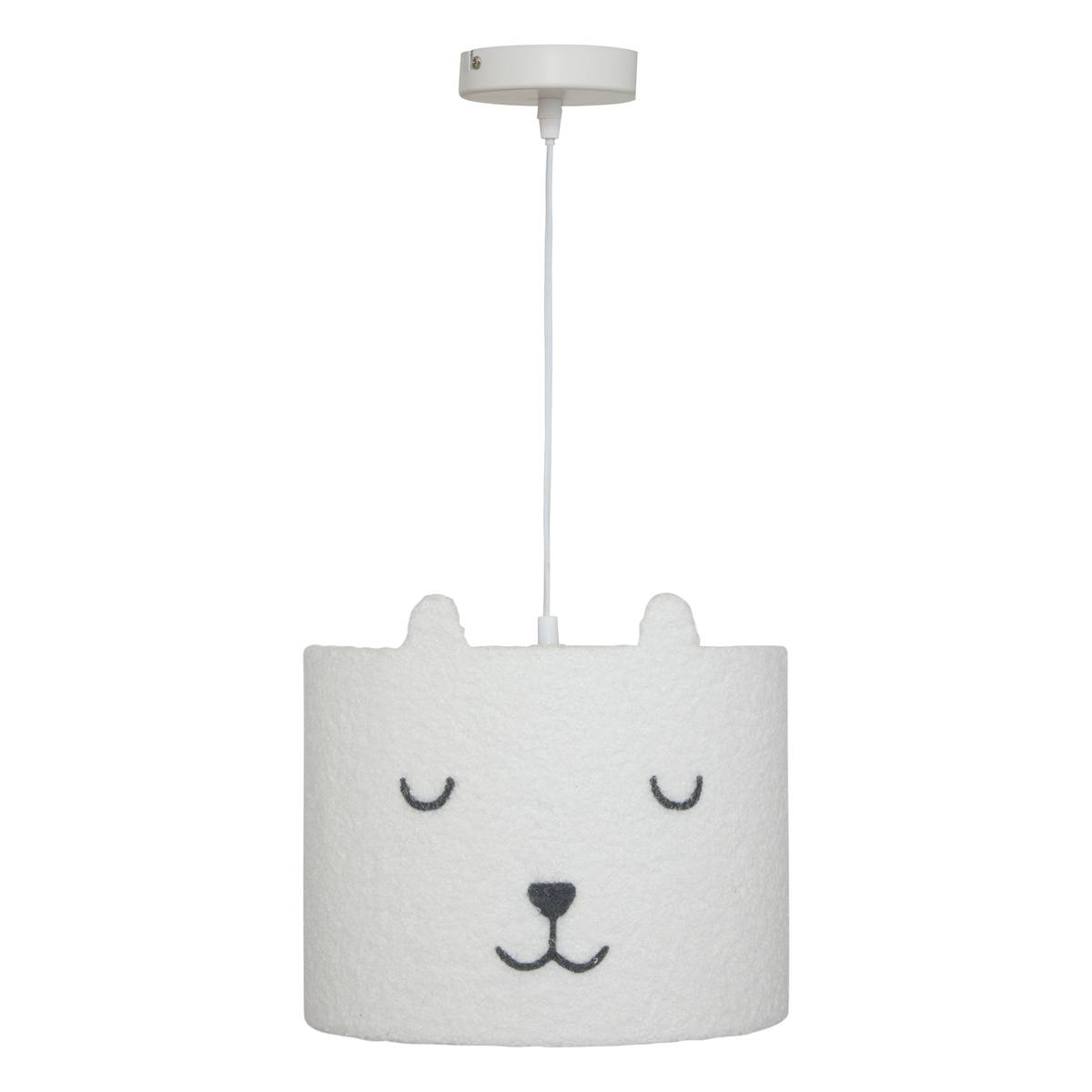 Children's pendant light "Toxey" White, H.110 cm