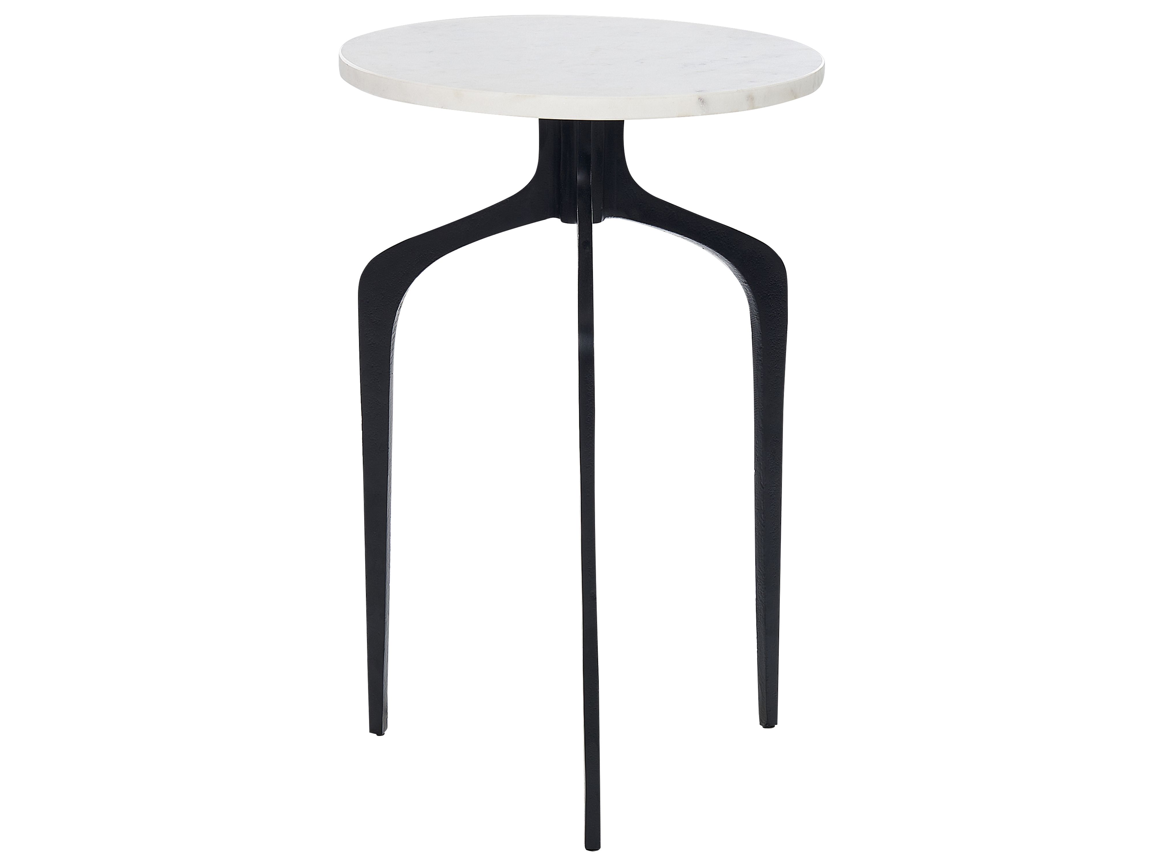 Side Table TIHOI Marble Black/ White