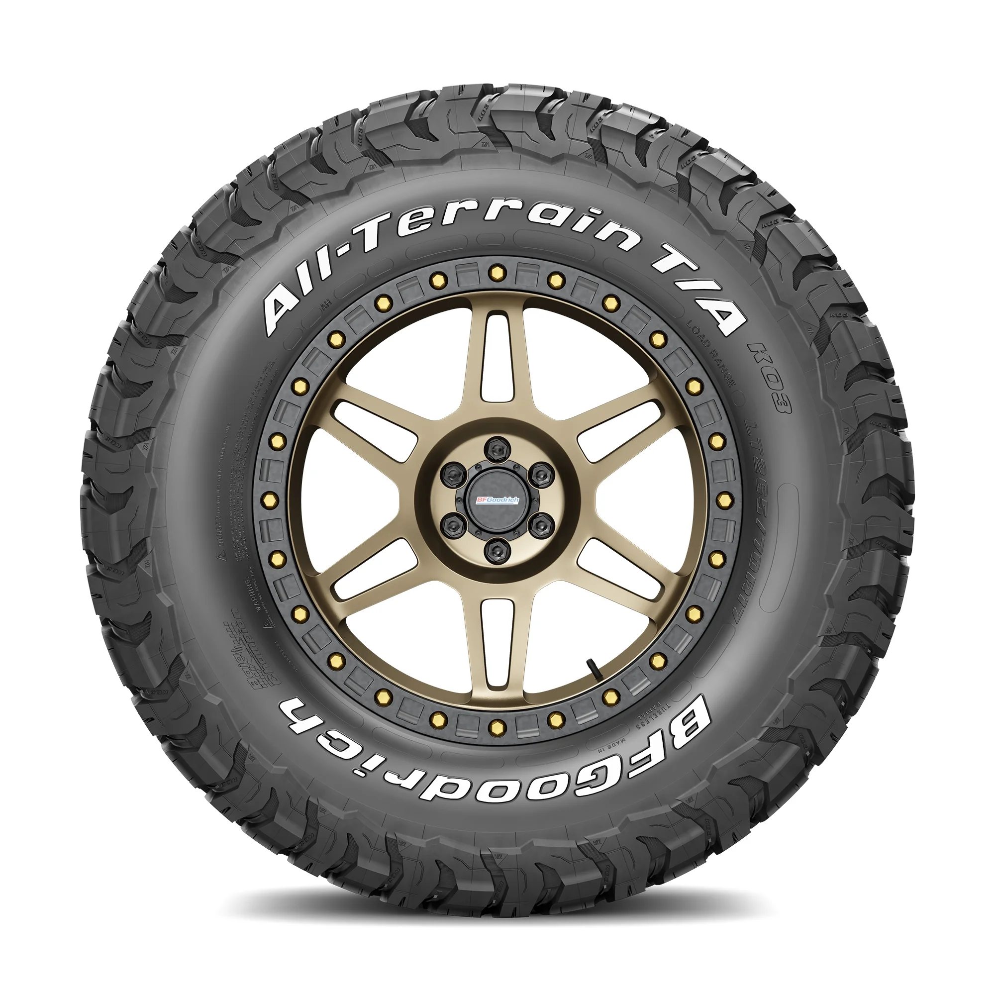 BFG All-Terrain T/A KO3 LT265/75R16 123/120S E - Image 3