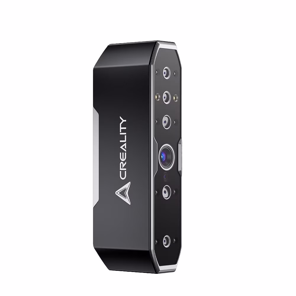 Creality CR-Scan Otter 3D Scanner Kit High Accuracy 0.02mm with 8 LED Infrared Lights 24 Bit Full-Color Scan, Noiseless, Sensitive Operation for Windows/macOS