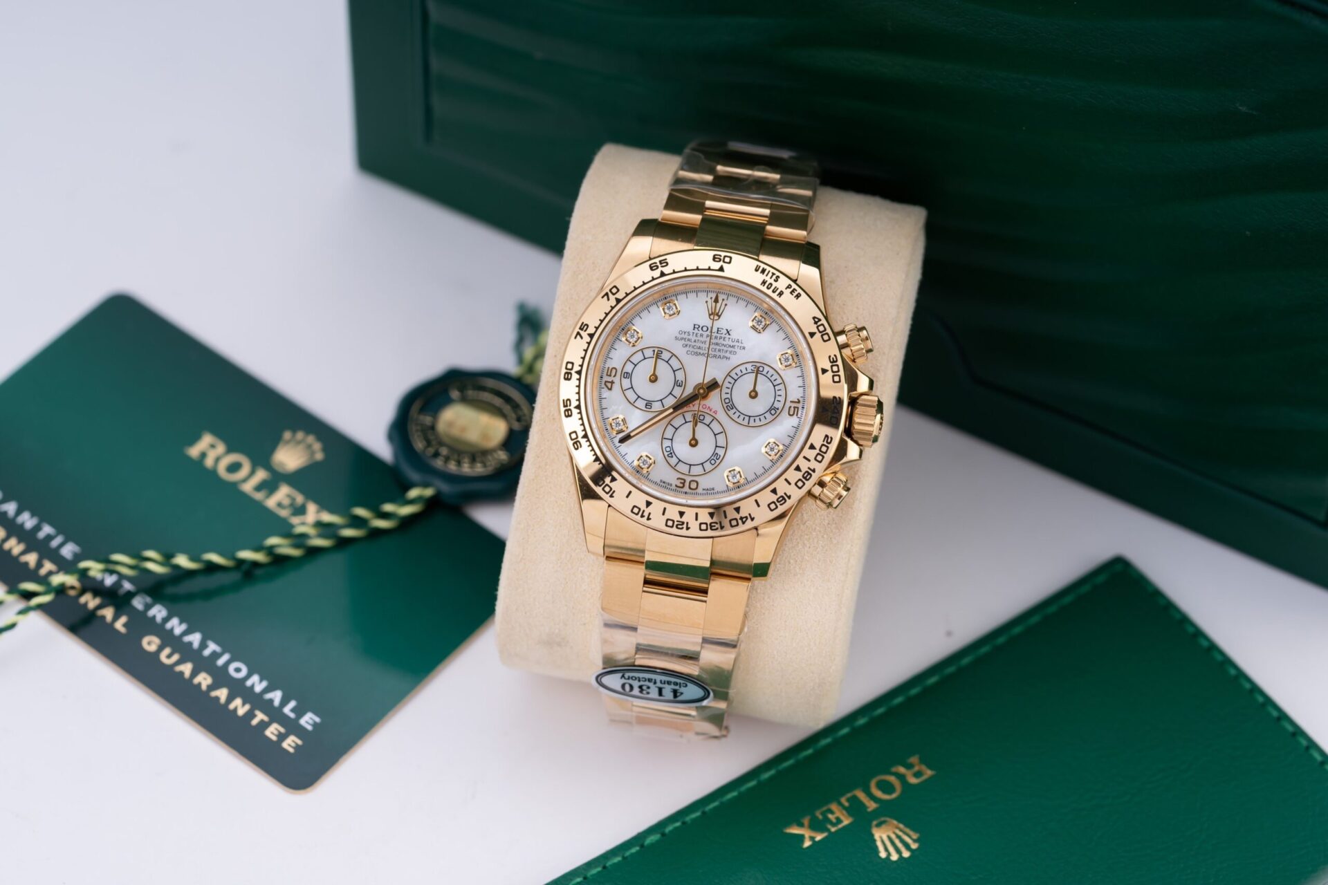 Rolex Replica Watch Daytona 116508 Mother Of Pearl Dial Clean Factory 40mm - Elite Watch Atelier