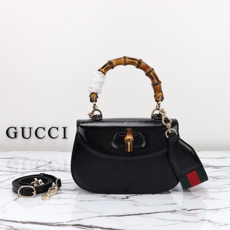 Replica Gucci Bamboo 1947 Black1:1High-quality replica