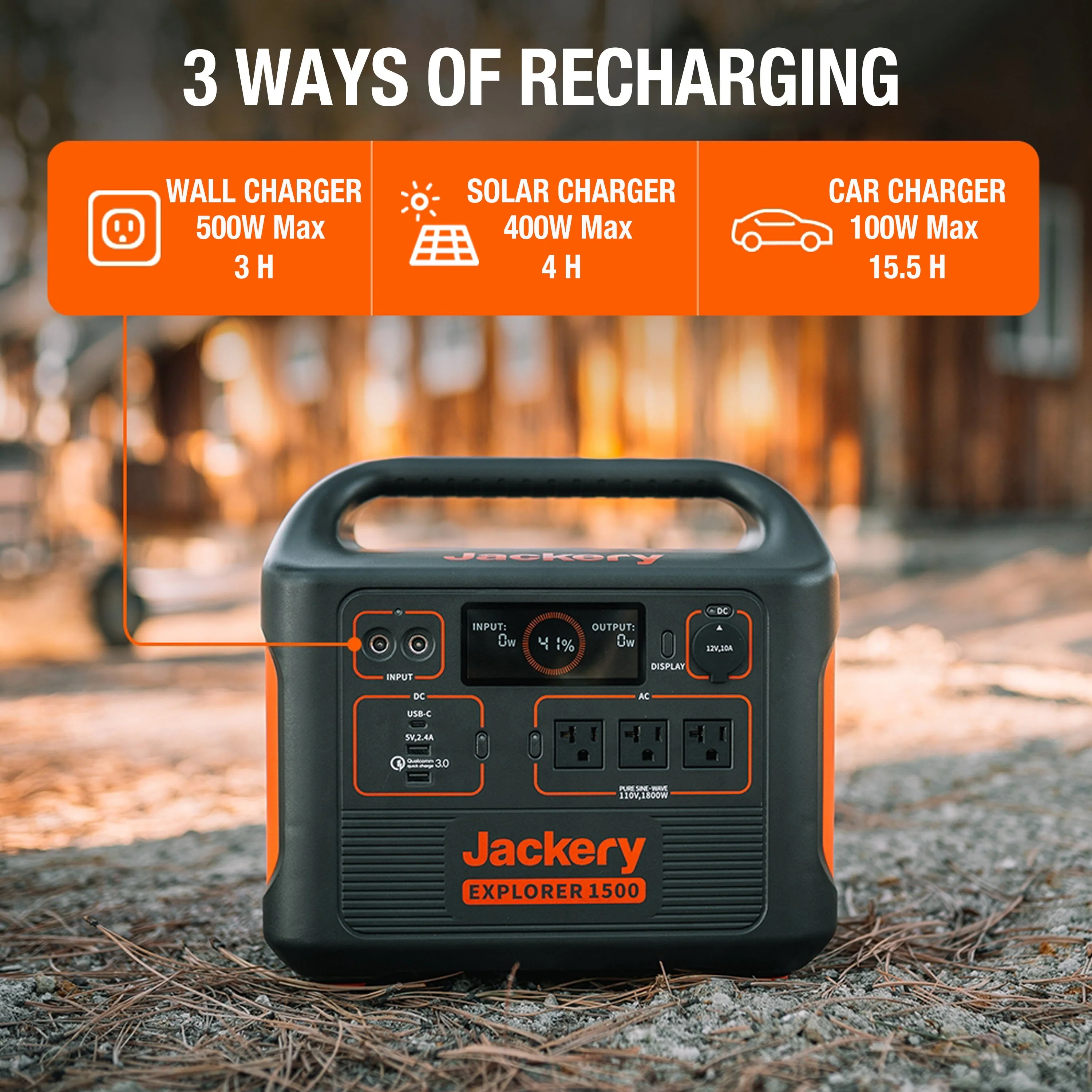 Jackery Explorer 1500 Portable Power Station - Image 3