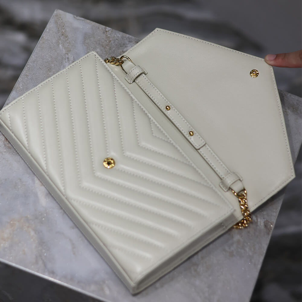 YSL Cassandre Chain Wallet Bag in Lambskin1:1High-quality replica