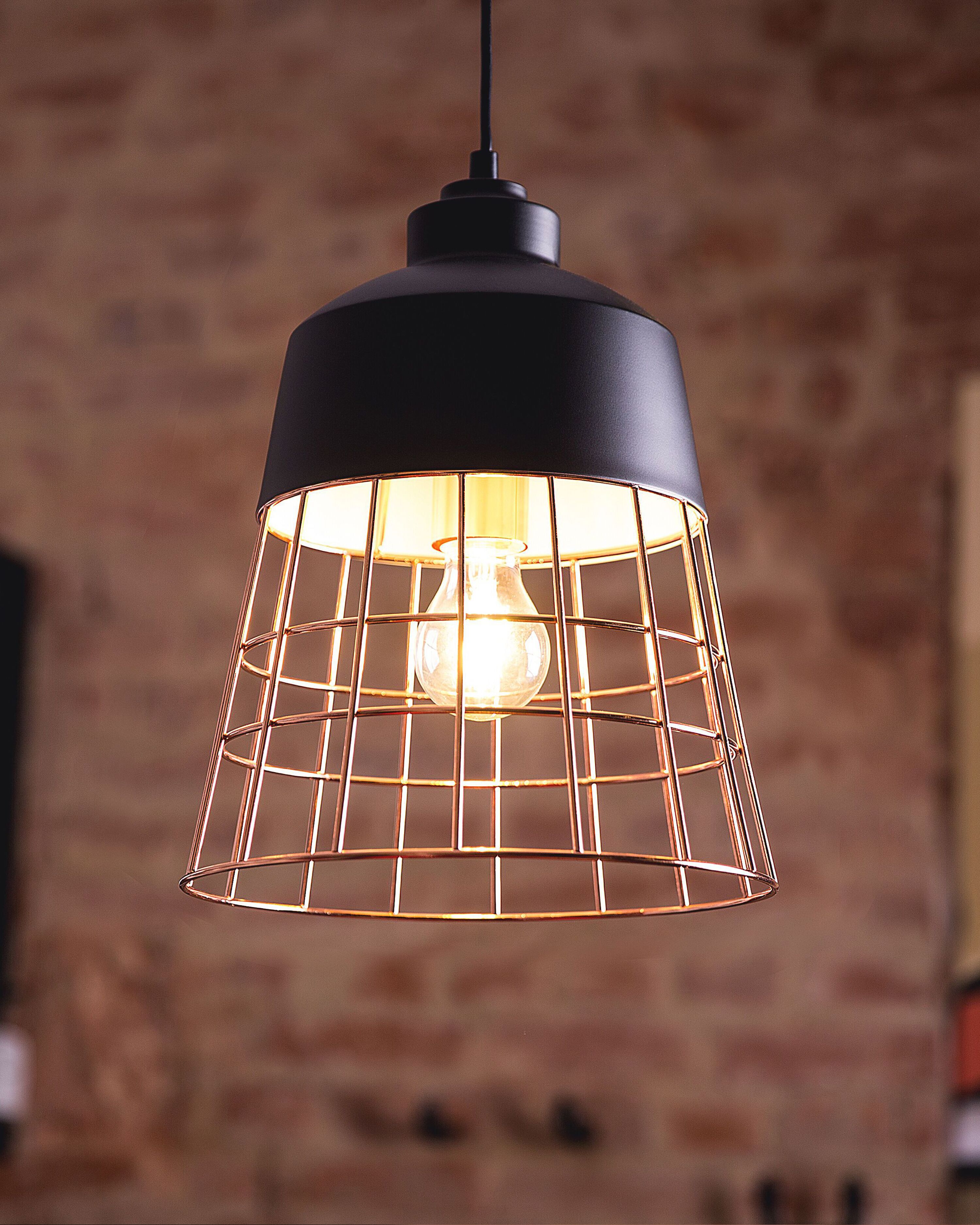 Pendant Lamp MONTE Metal Black