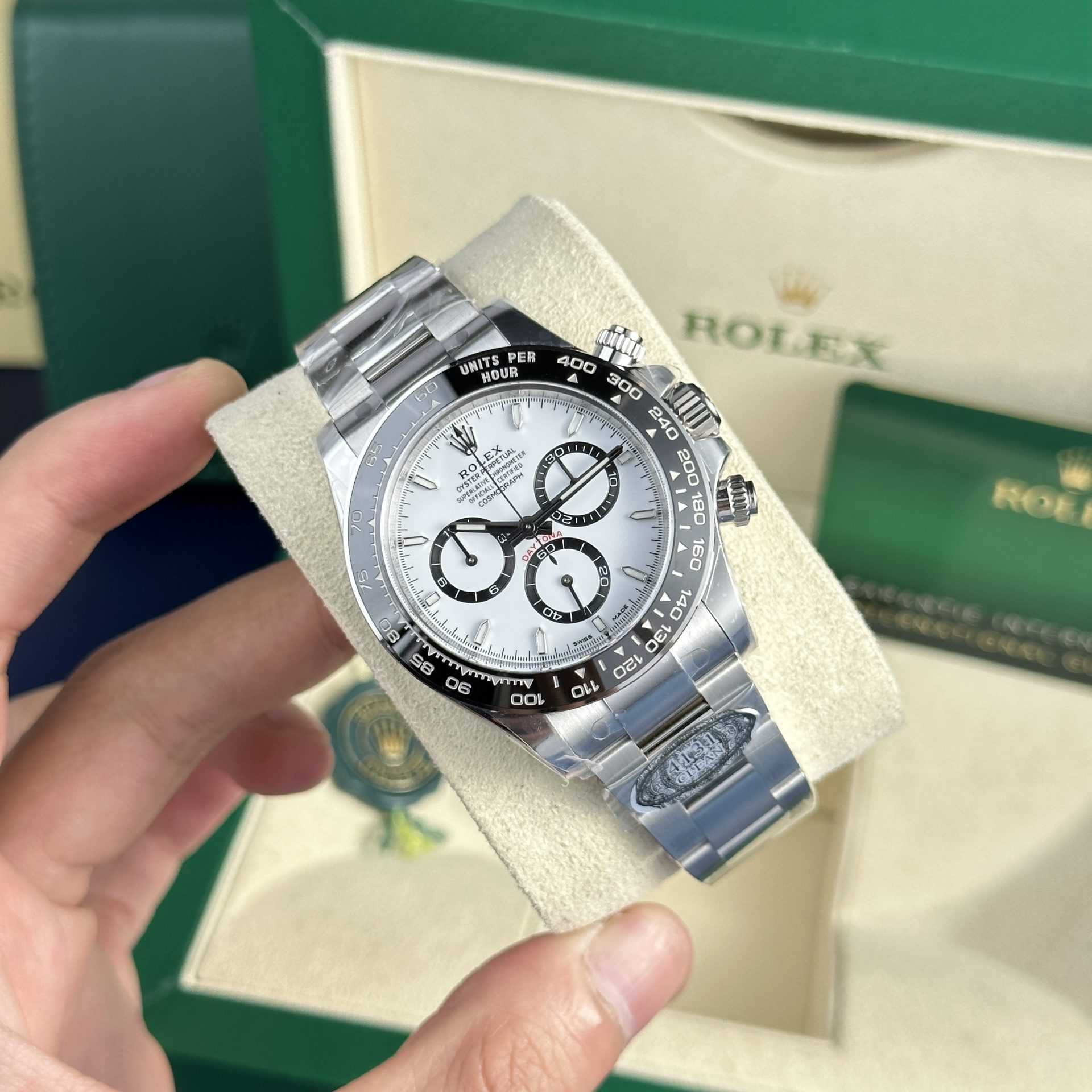 Rolex Replica 1:1 Watch Daytona 126500LN Panda New Version 4131 Clean 40mm - Elite Watch Atelier