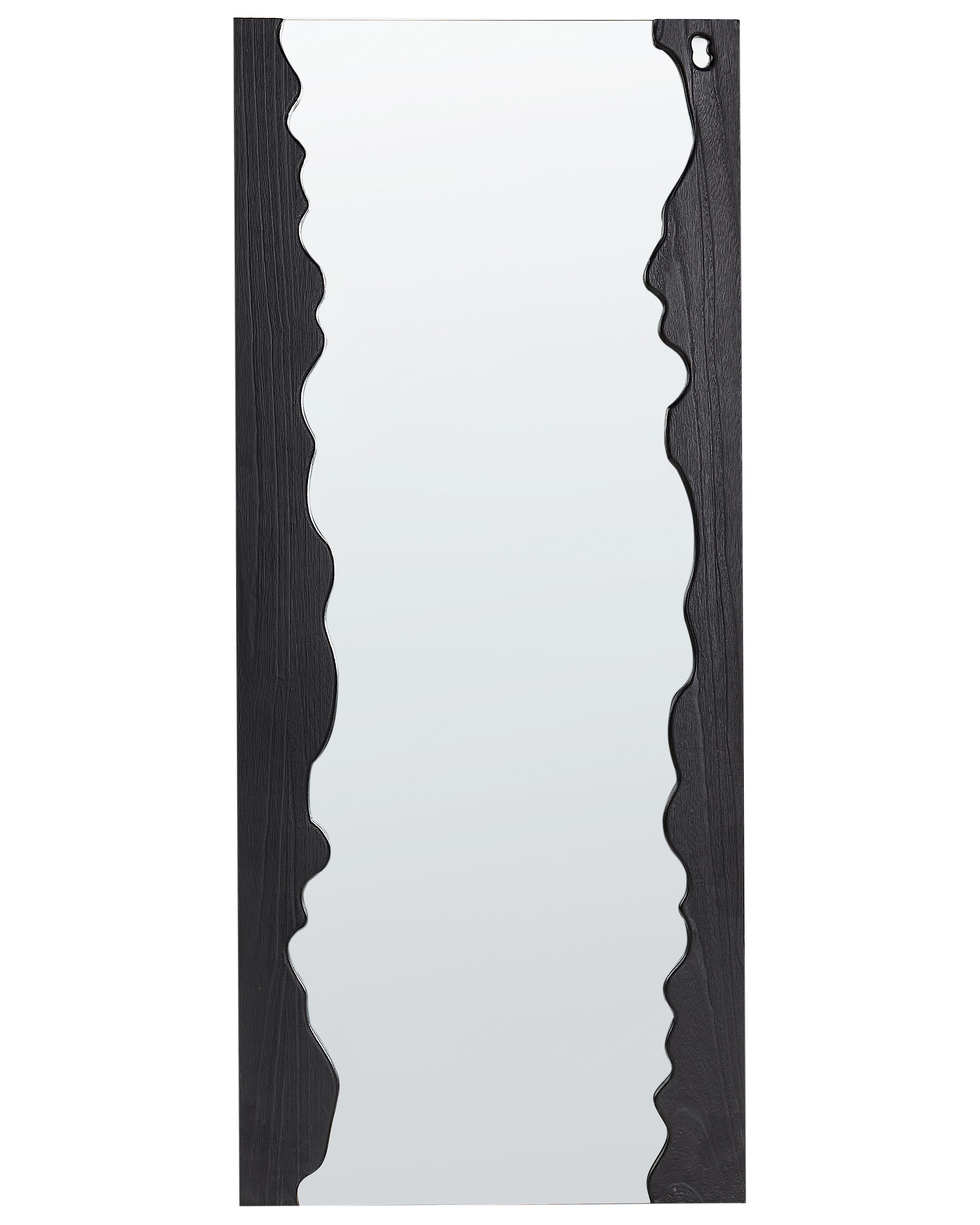 Wall Mirror SAULLCET 75 cm 175 cm Paulownia Wood Black