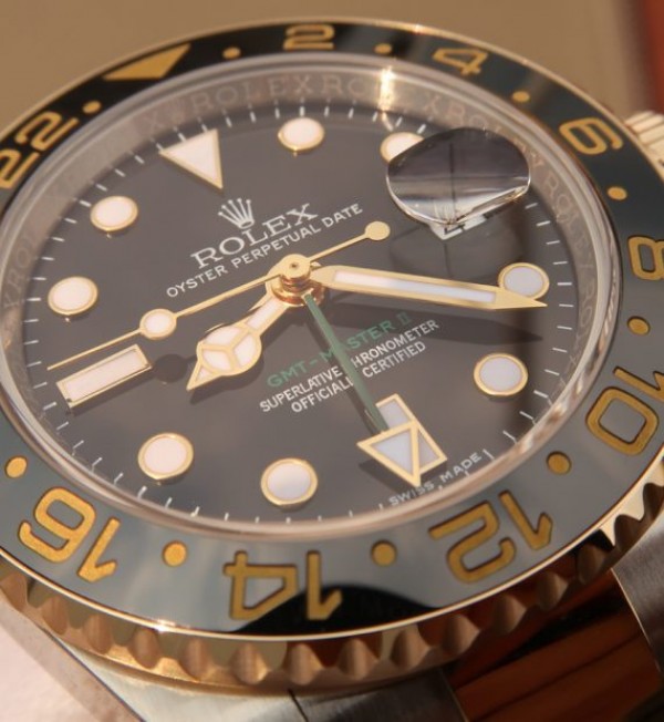 Replica Rolex GMT-Master II 116713 LN Black Ceramic Thick YG Wrapped Noob A3186 - Top club