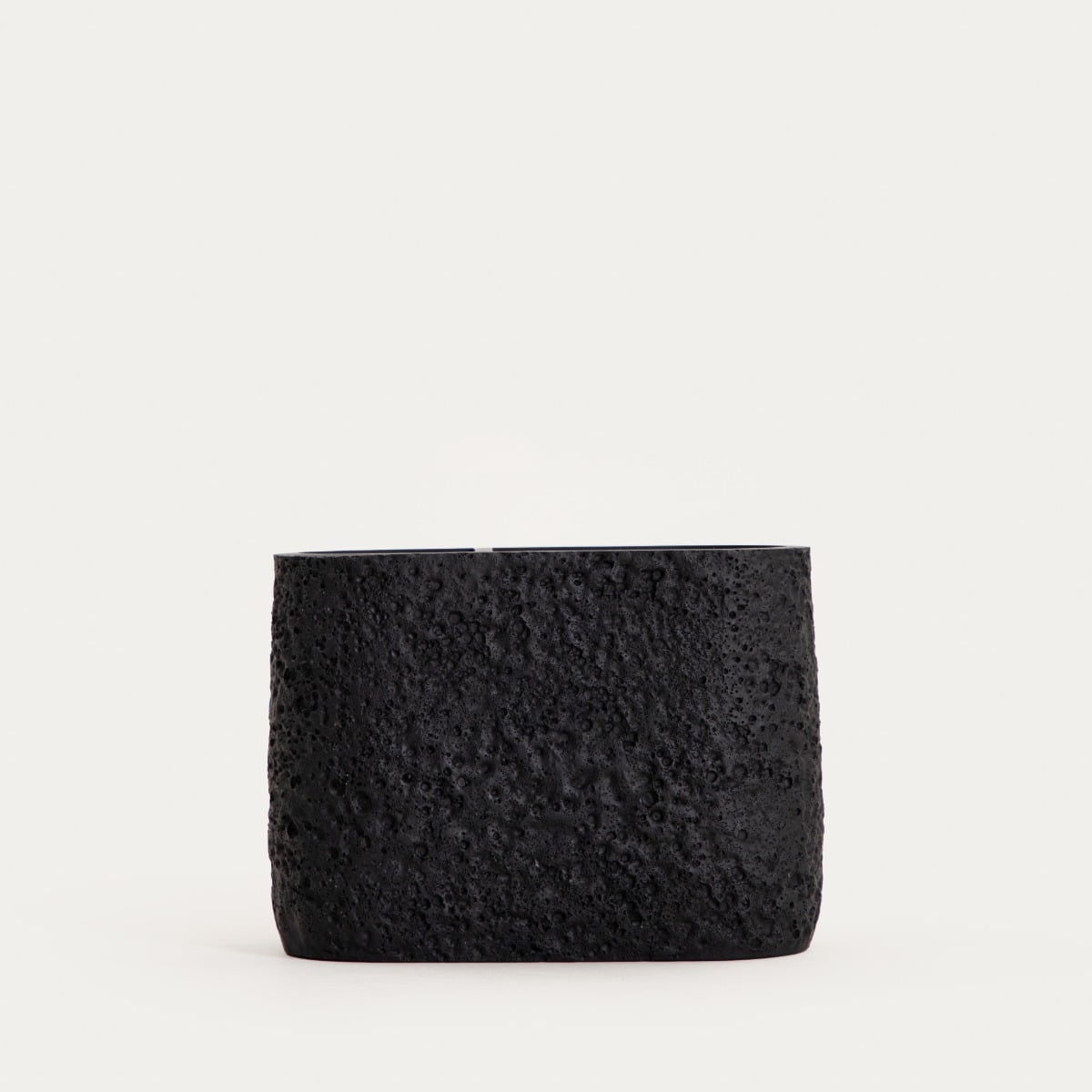 Kubek łazienkowy VOLCANO czarny 13x6,5x10 cm