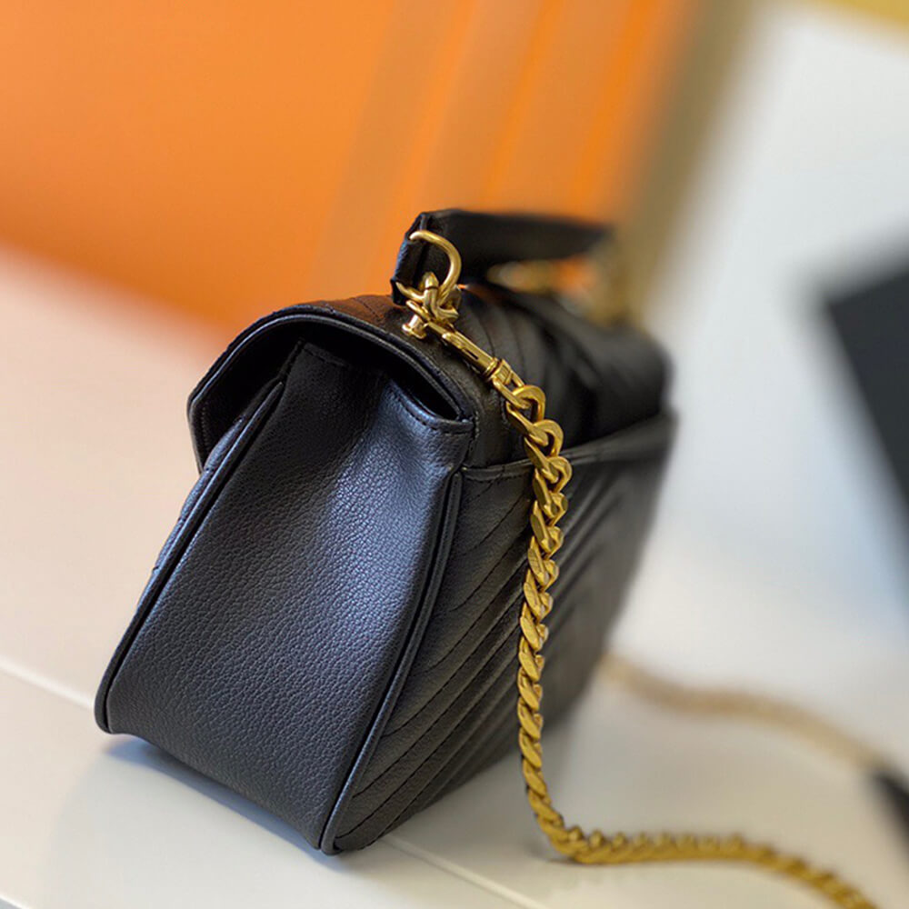 YSL Saint Laurent College Quilted-leather Satchel Bag1:1High-quality replica