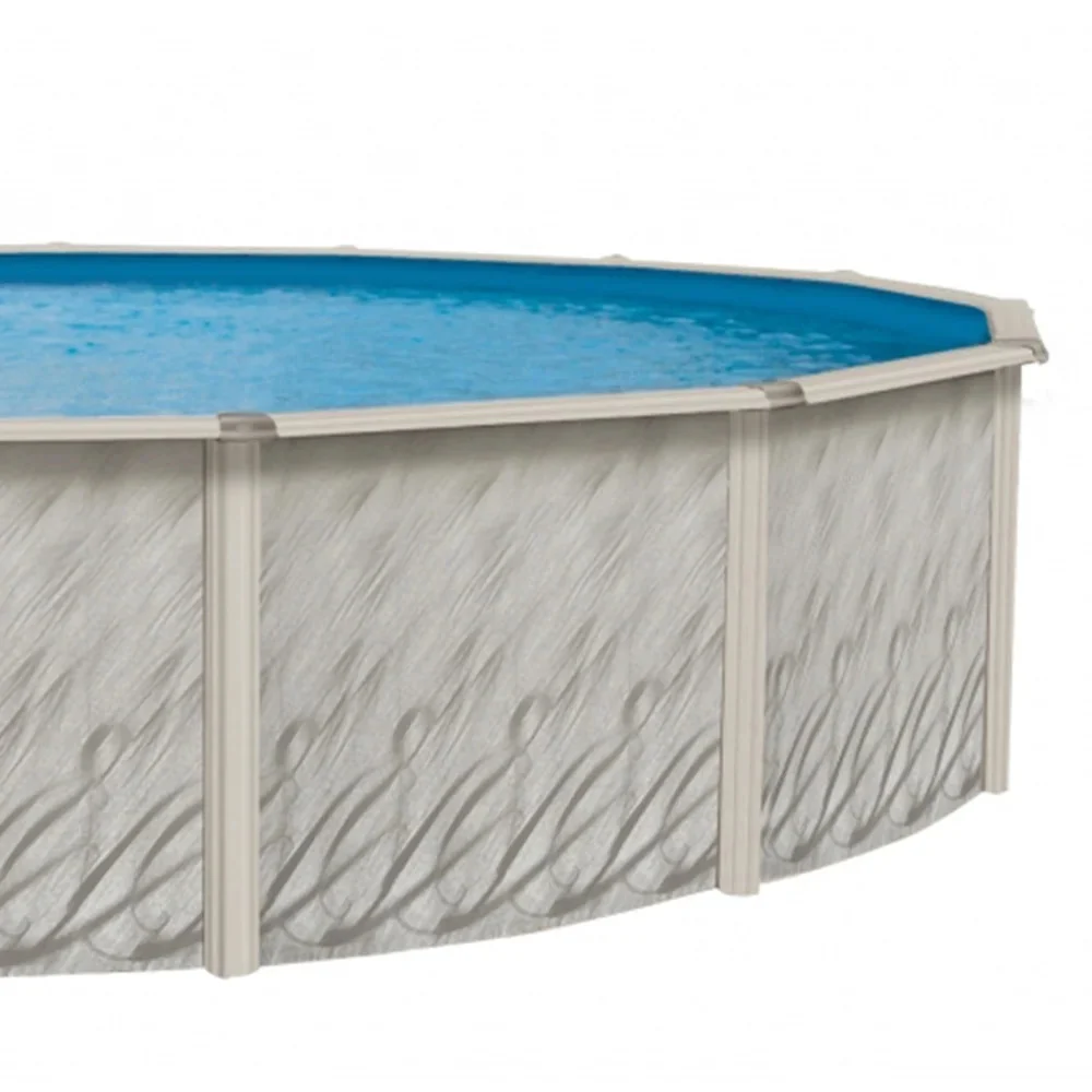 Lake Effect Pools Above-Ground Swimming Pool, 12' Round, 52 in Wall - Meadows - Image 4 Lake Effect Pools Above-Ground Swimming Pool, 12' Round, 52 in Wall - Meadows - Image 4