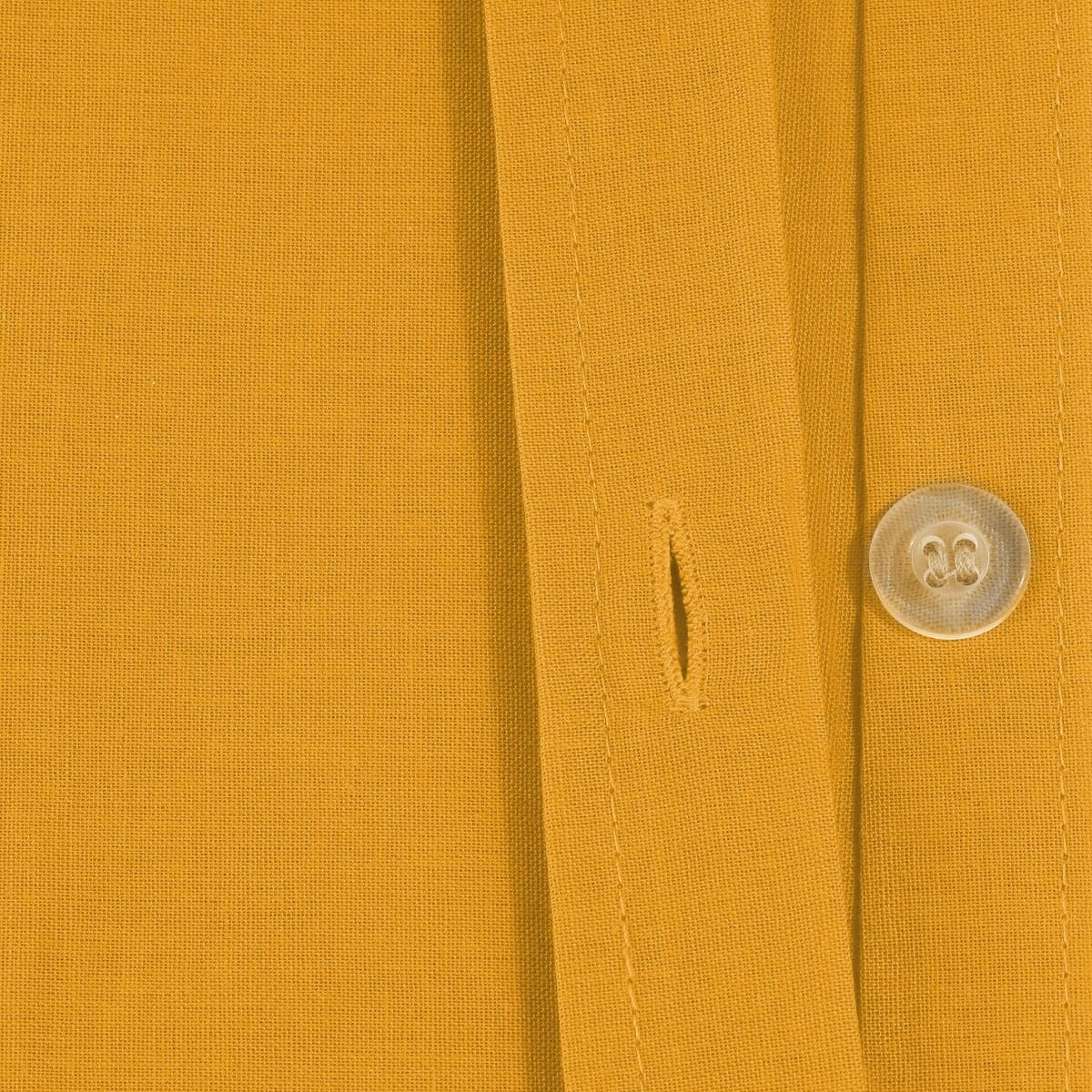 Duvet cover, cotton Mustard yellow, 240x220 cm