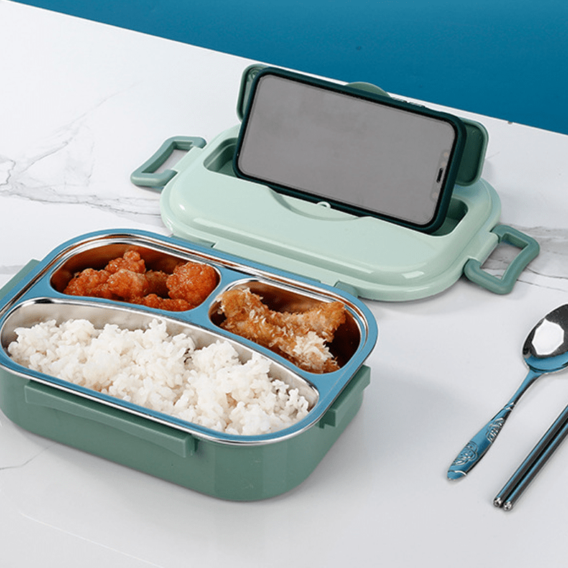 ThermoBox - Lunchbox met Soepkom en 4 Compartimenten