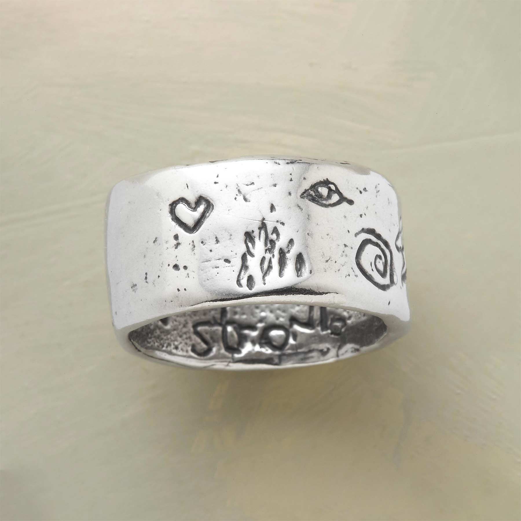 Sterling Silver Strength Ring - Sundance Clothing
