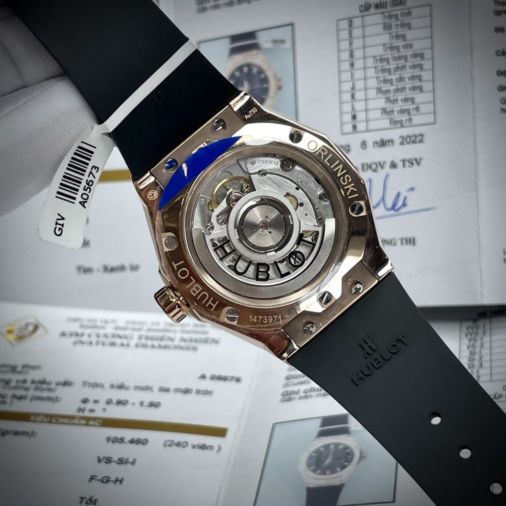 Hublot Replica 11 Watch Orlinski King Gold With Natural Diamonds 40mm - Top club