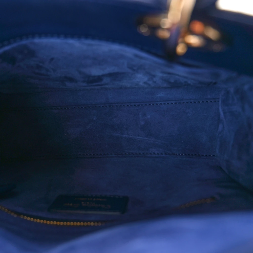 Mirror Quality Dior Lady Dior Replica Handbag with Light Gold Hardware1:1High-quality replica