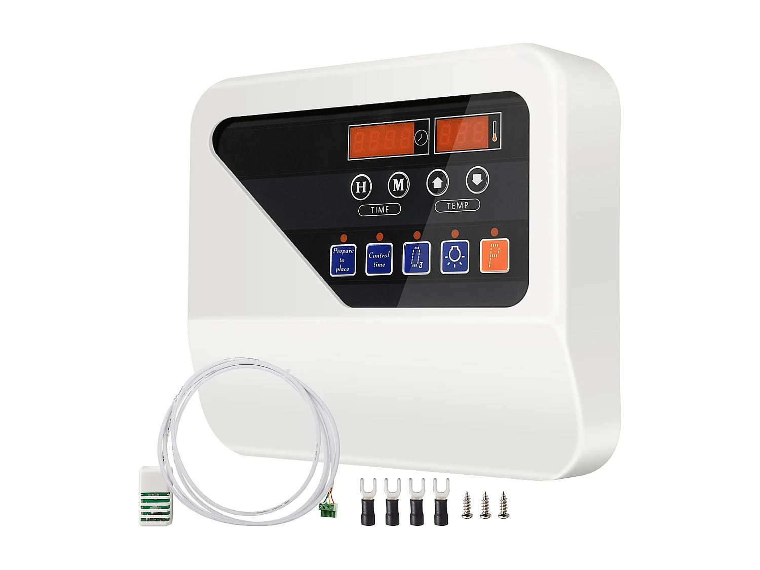 Poêle de Sauna SucceBuy, Contrôleur de Chauffage de Sauna Électrique, 3-9KW, 380V-415V, pour Contrôler Durée et Température de Chauffage