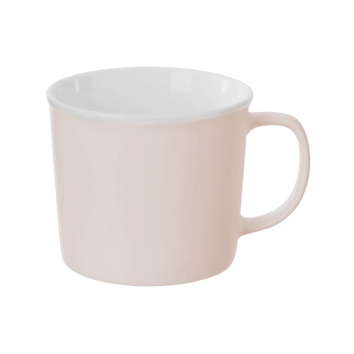 Mug "Nature" 380 ml, New Bone China (Porcelain), Pink