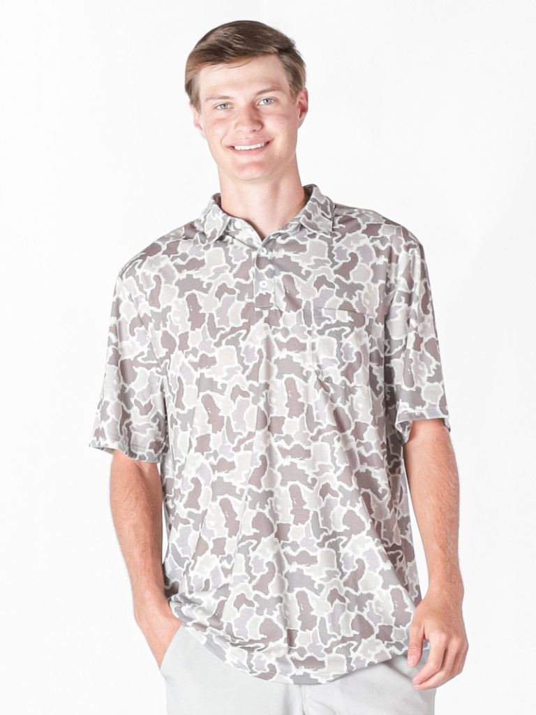 0126-MN-POLO-CAMO-GRYCMO - Simply Southern Outlet