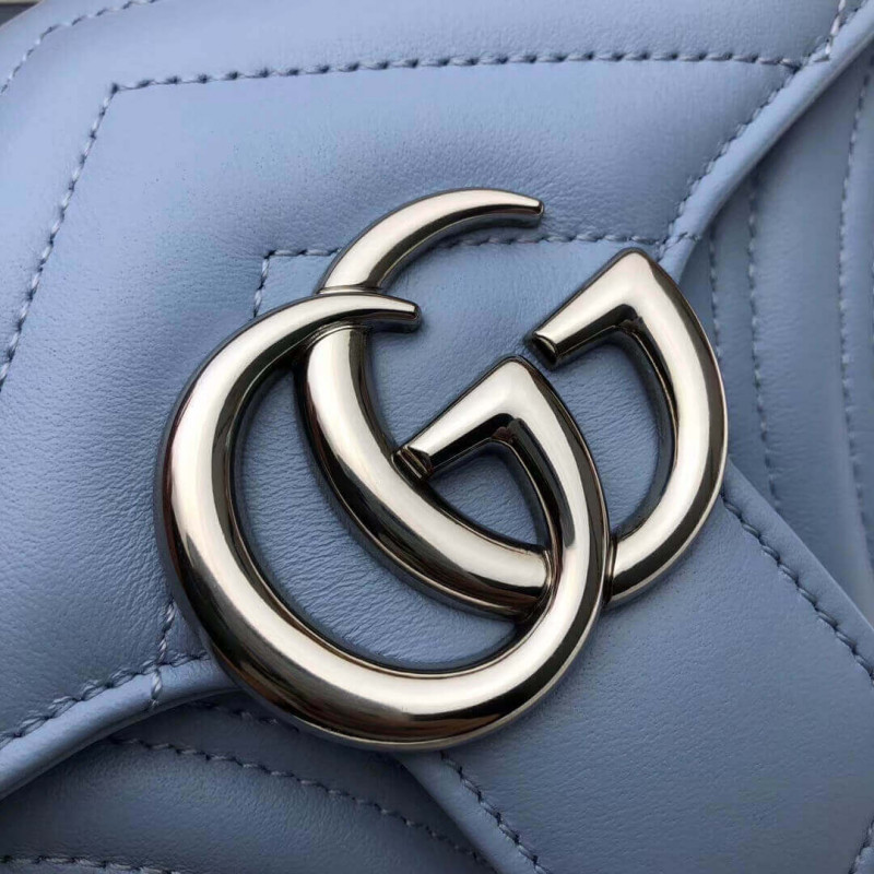 Replica Gucci Gg Marmont Matelasse Chevron Leather Mini Bag 4467441:1High-quality replica