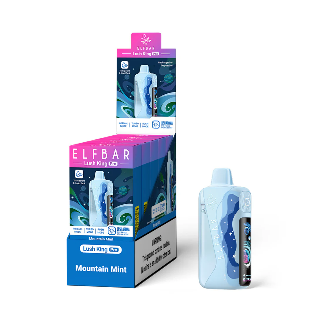 ELFBAR Lush King Pro ładowalny jednorazowy e-papieros (wszystkie smaki)