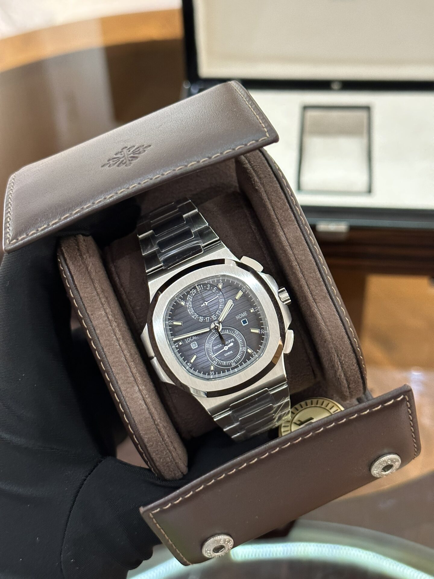 Patek Philippe Replica 1:1 Watch Nautilus 5990 Steel Strap Factory PPF 40mm - Top club