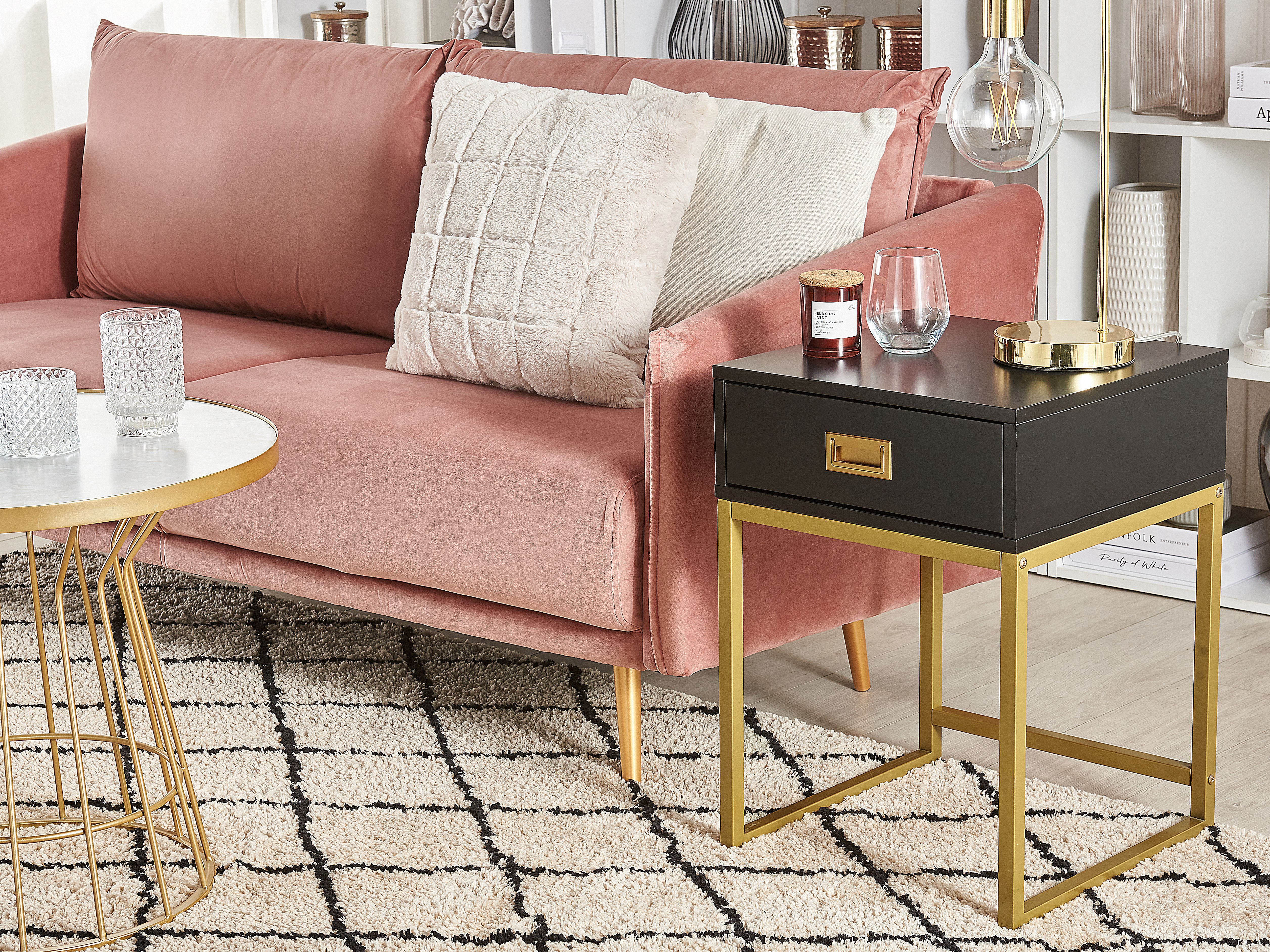 Side Table LARGO Black