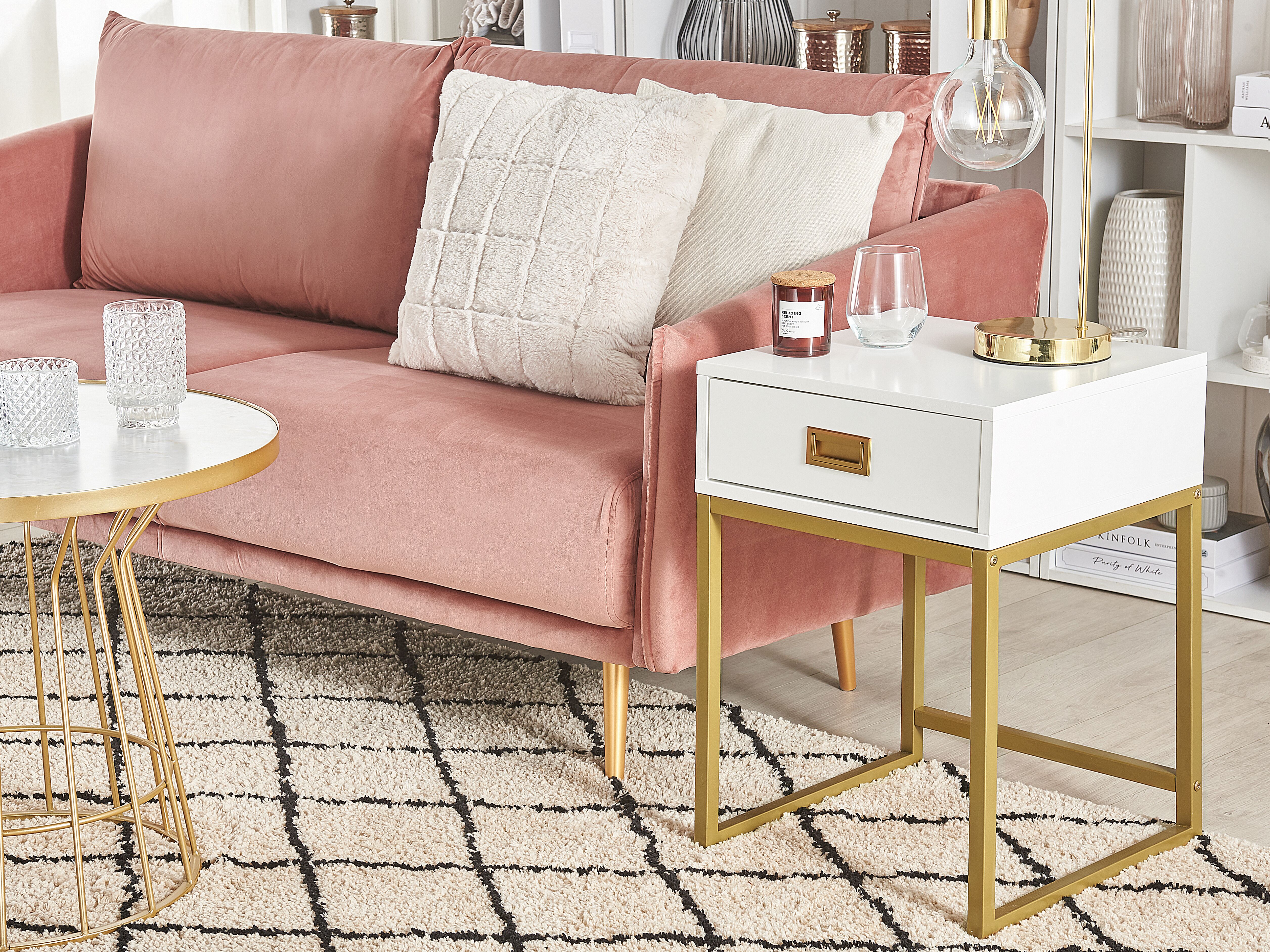 Side Table LARGO White