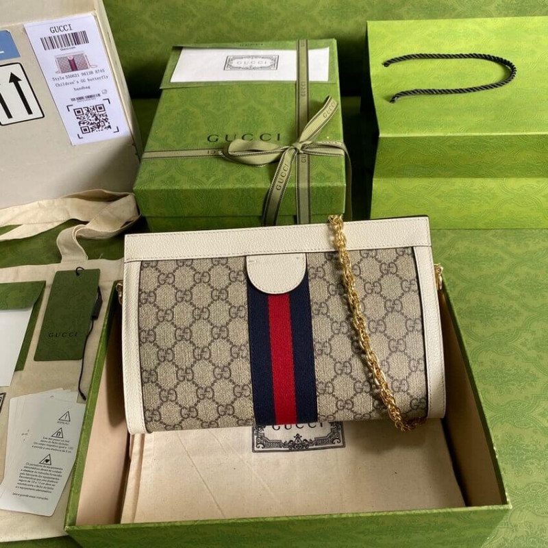 Replica Gucci Ophidia Gg Small Shoulder Bag 503877 White1:1High-quality replica
