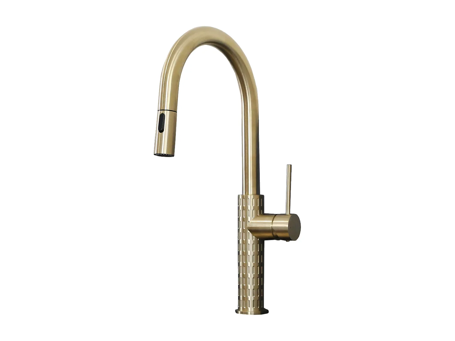 Architek mitigeur évier douchette extractible or brossé - Essebagno