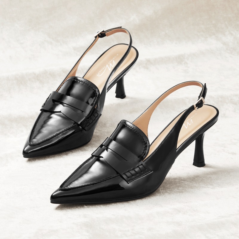 Midnight Velvet Penny Slingback - MIDNIGHT VELVET CATALOG