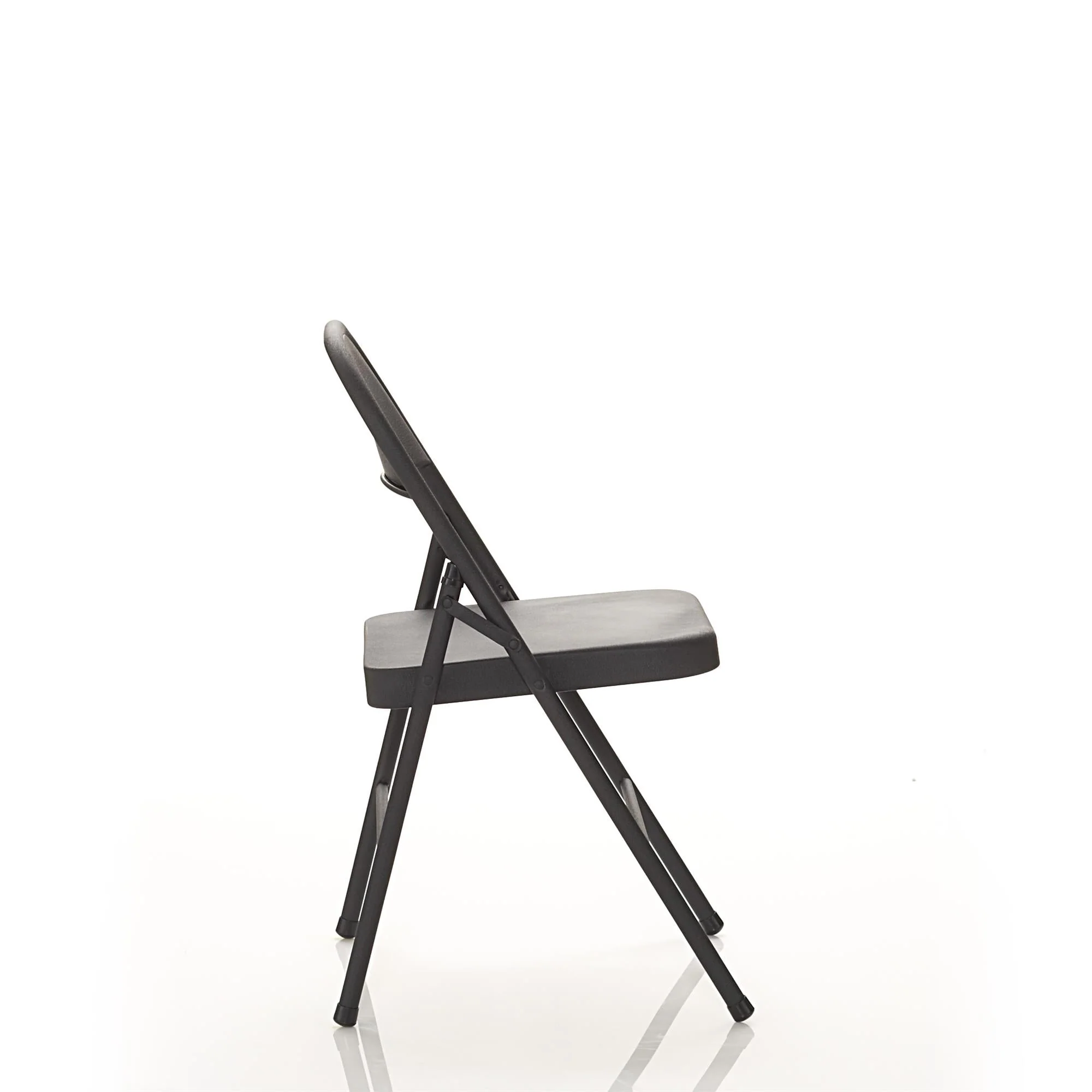 Mainstays Steel Folding Chair (4 Pack), Black - Image 10