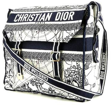 Dior Diorcamp shoulder bag in green monogram canvas Oblique1:1High-quality replica