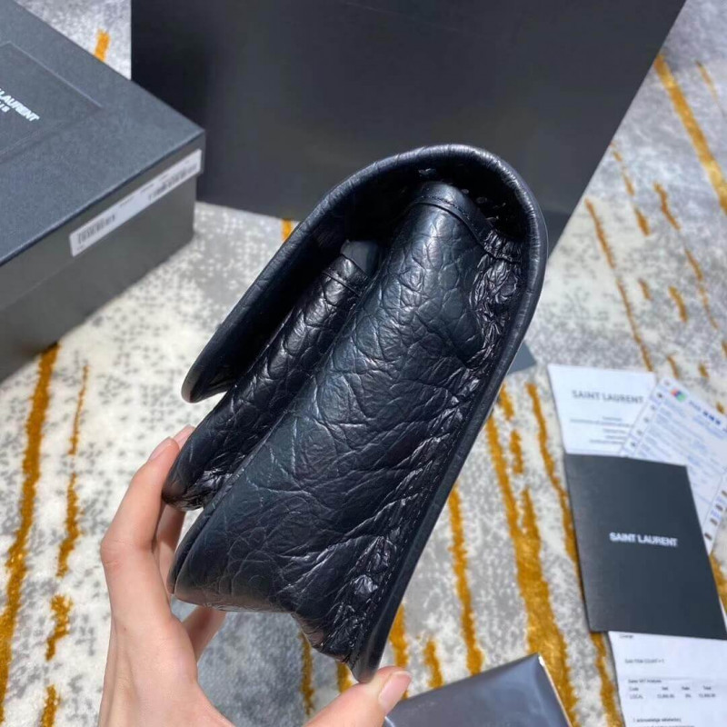 Replica Ysl Saint Laurent Niki Baby In Soft Crocodile-Embossed Leather 5330371:1High-quality replica