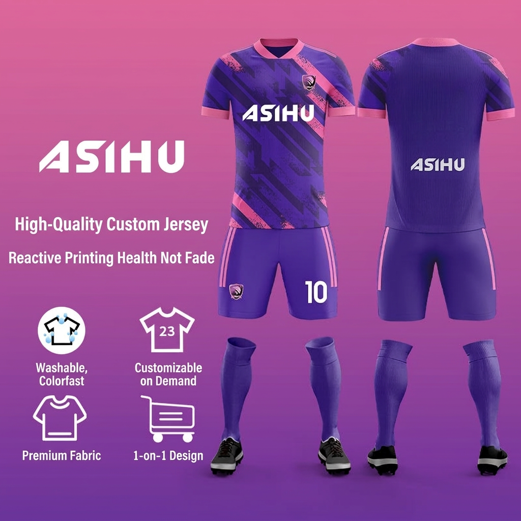 Women’s Competitive Team Soccer Jersey Set - exonsport6