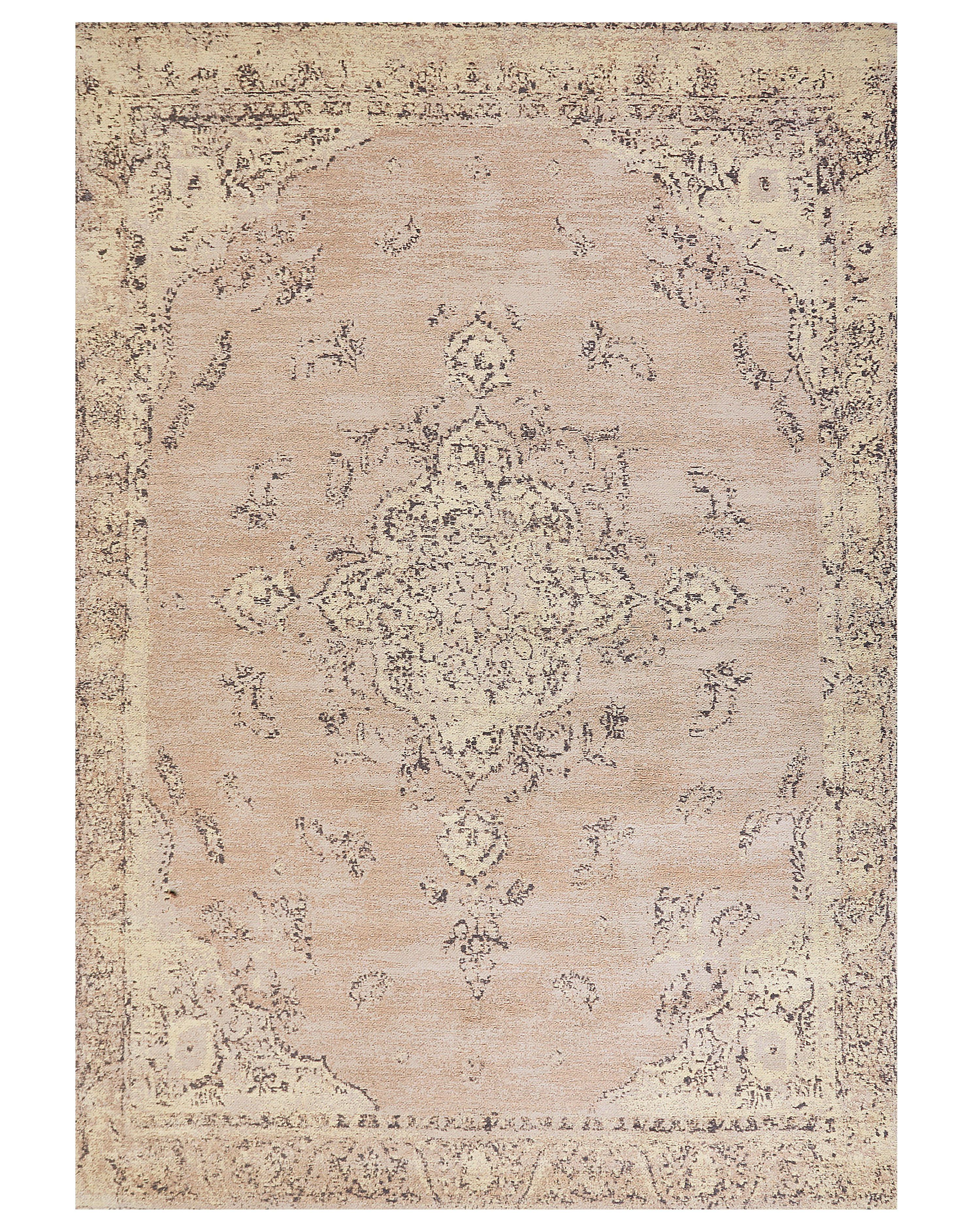 Rug MATARIM Beige 200 x 300 cm Cotton