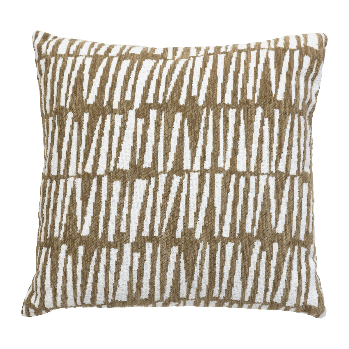 Cushion cover, chenille "Jeni" Khaki green, 40x40 cm