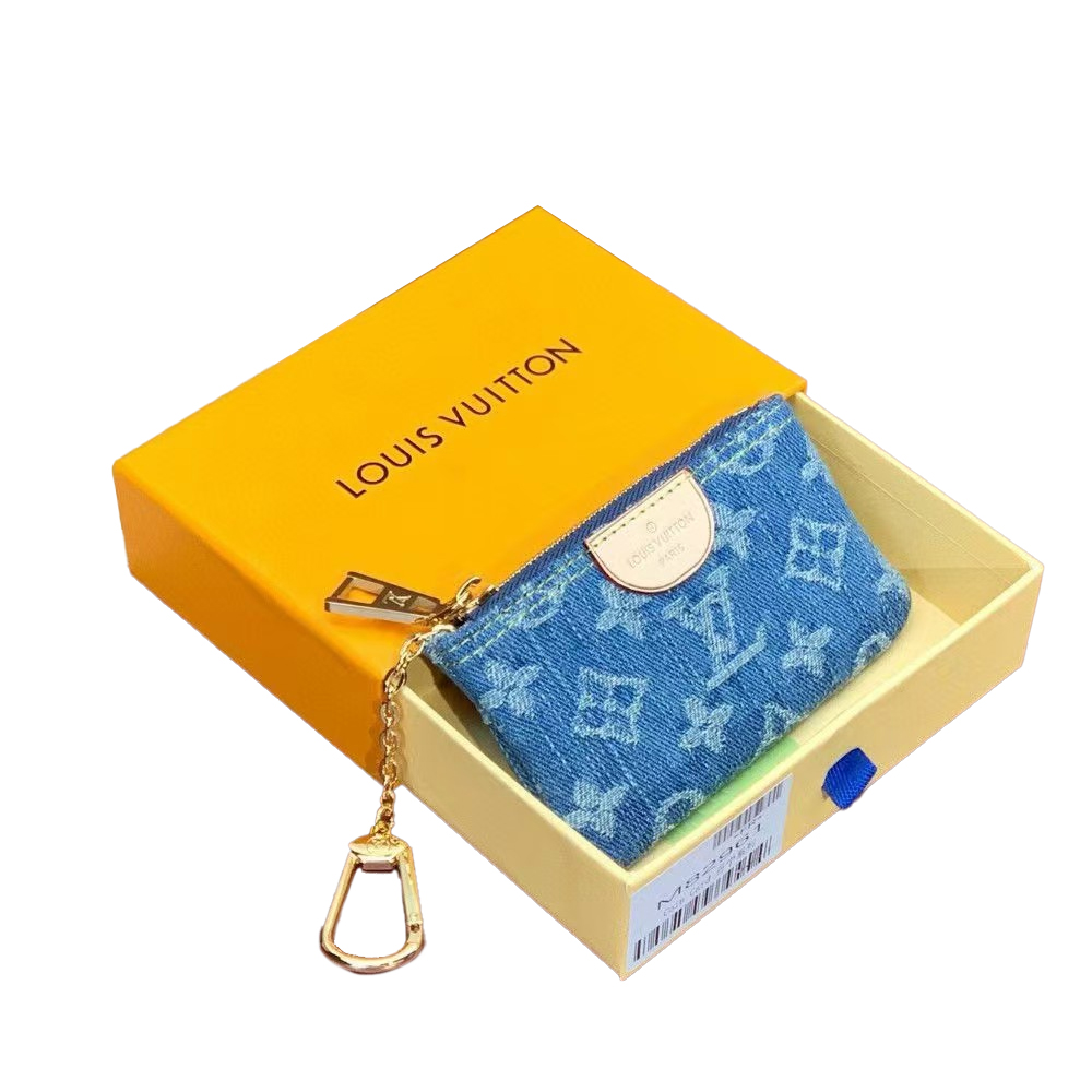 Louis Vuitton LV Jacquard Denim Key Bag1:1High-quality replica