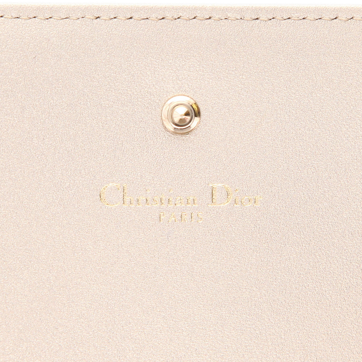 Dior Diorama Wallet on Chain shoulder bag in gold grained leather1:1High-quality replica