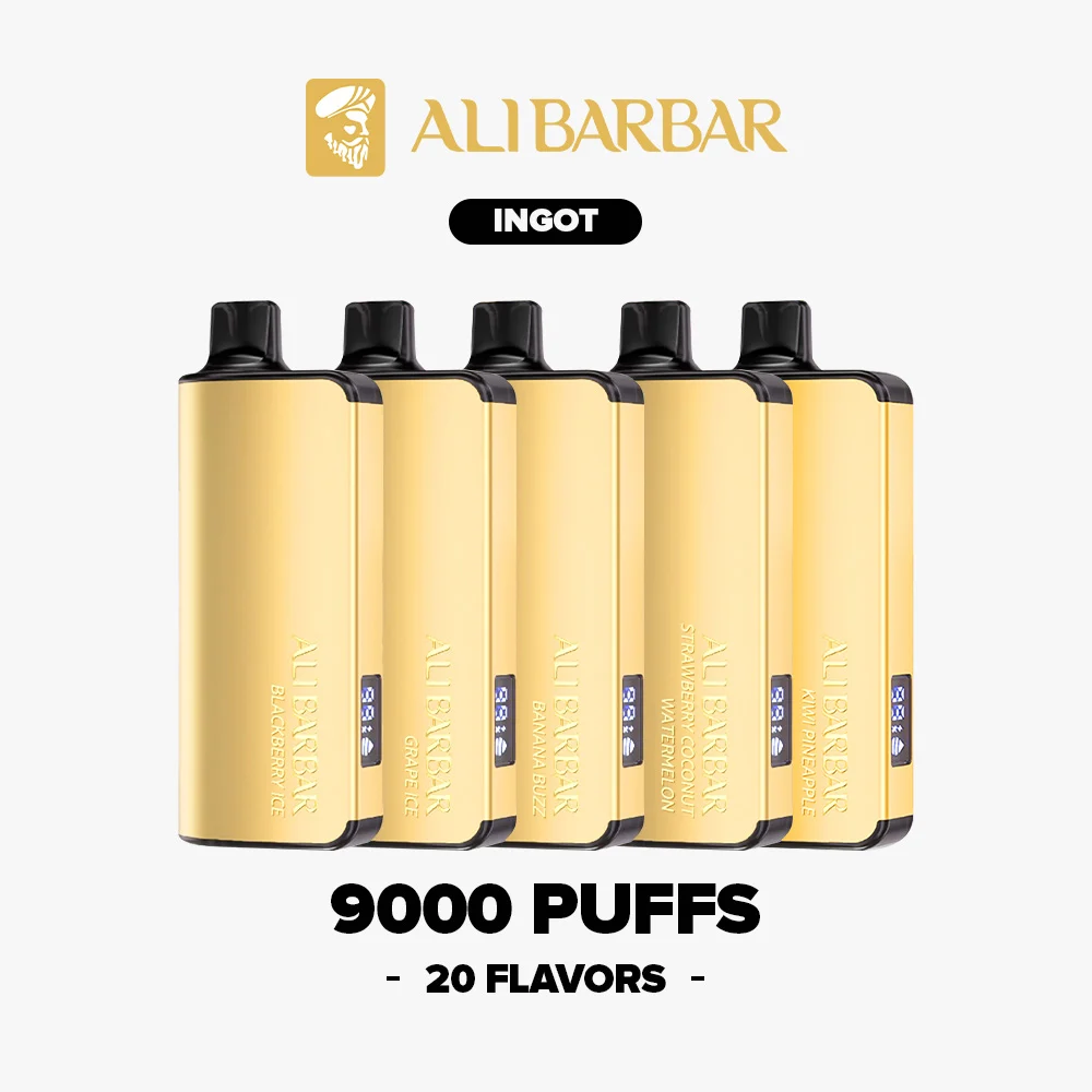 ALIBARBAR INGOT 9000 PUFFS[Exclusive Australian Melbourne Warehouse Deals]