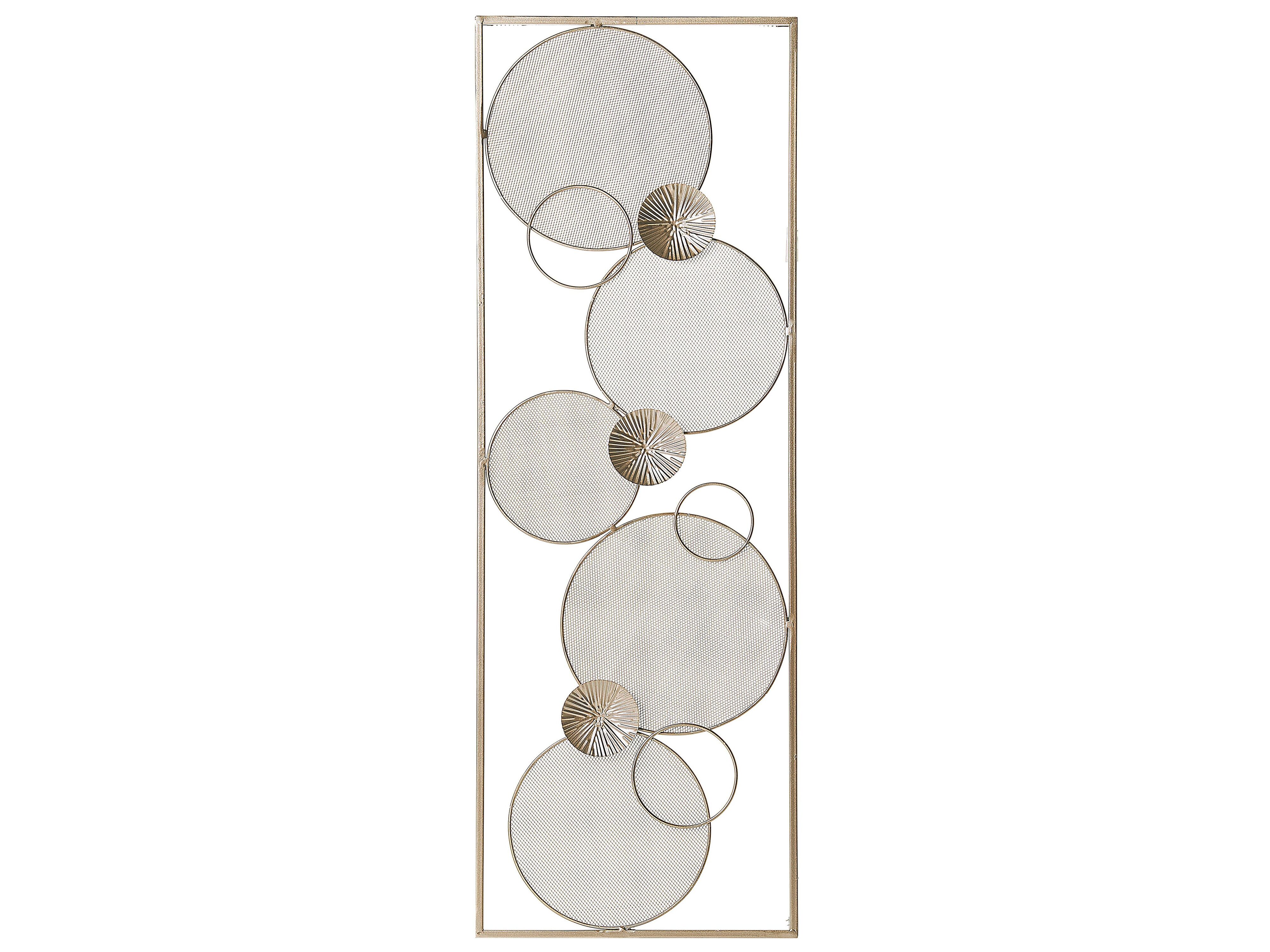 Wall Decor TUNGSTEN Metal 90 cm Gold