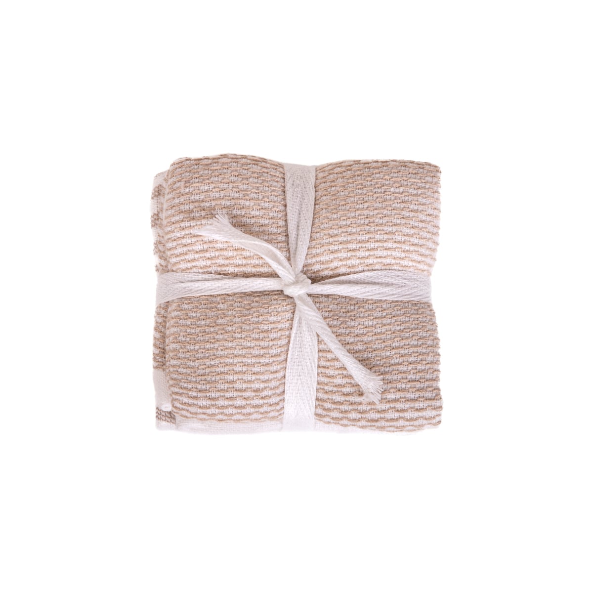 Zestaw ręczników uniwersalnych HERIETT Bawełnianych beżowych 4szt. 4*30x30 cm