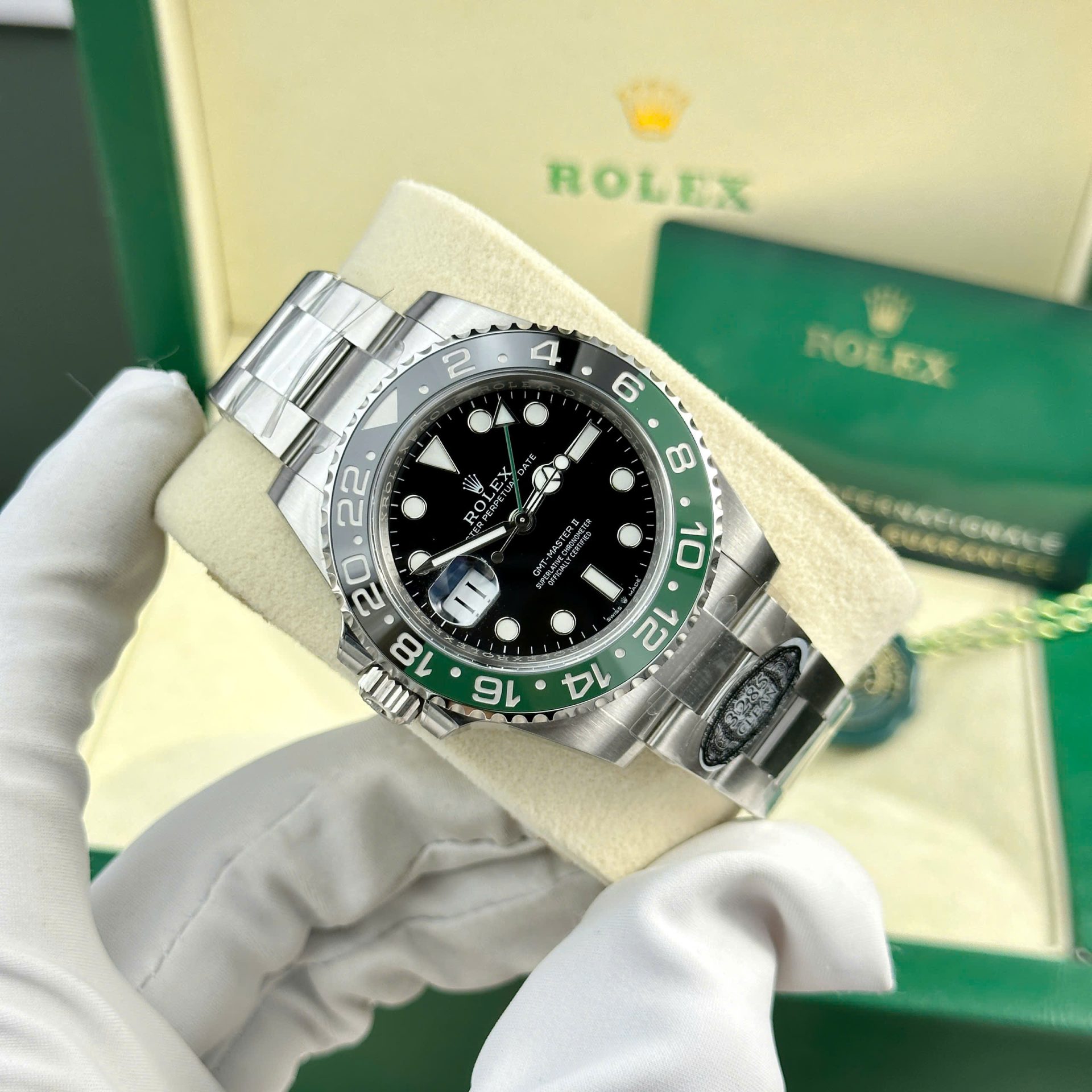 Rolex GMT-Master II 126720VTNR Replica 11 Watch Sprite Clean 40mm - Elite Watch Atelier