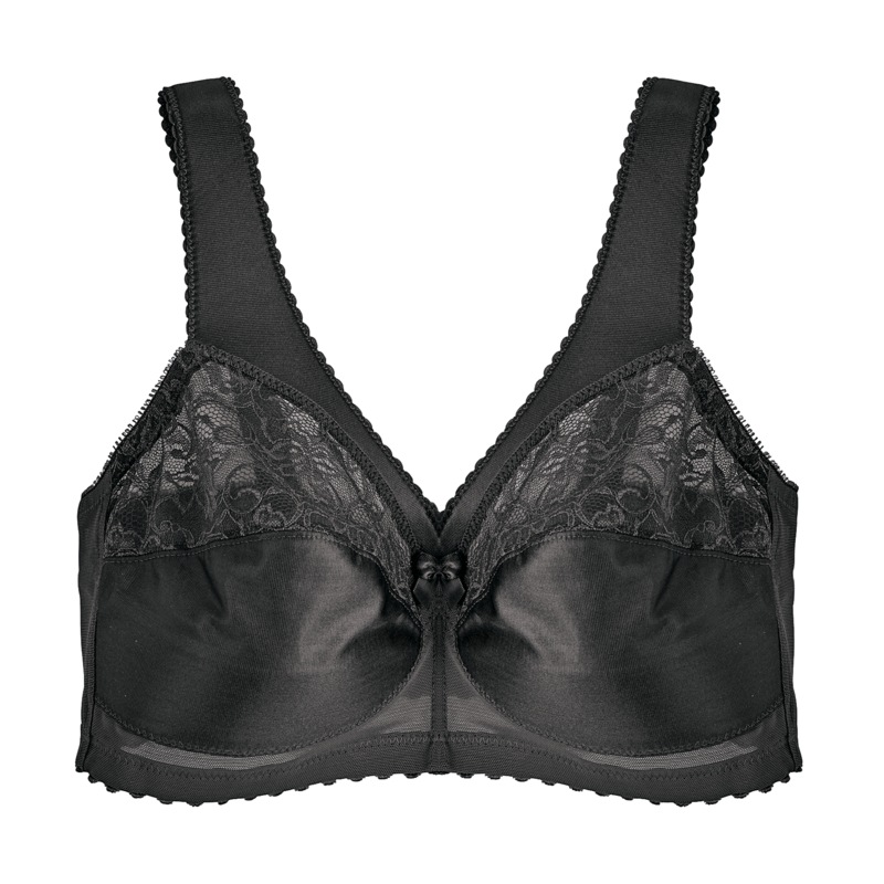 Glamorise® MagicLift® Full Figure Support Bra with a Wire-Free Design - MIDNIGHT VELVET CATALOG