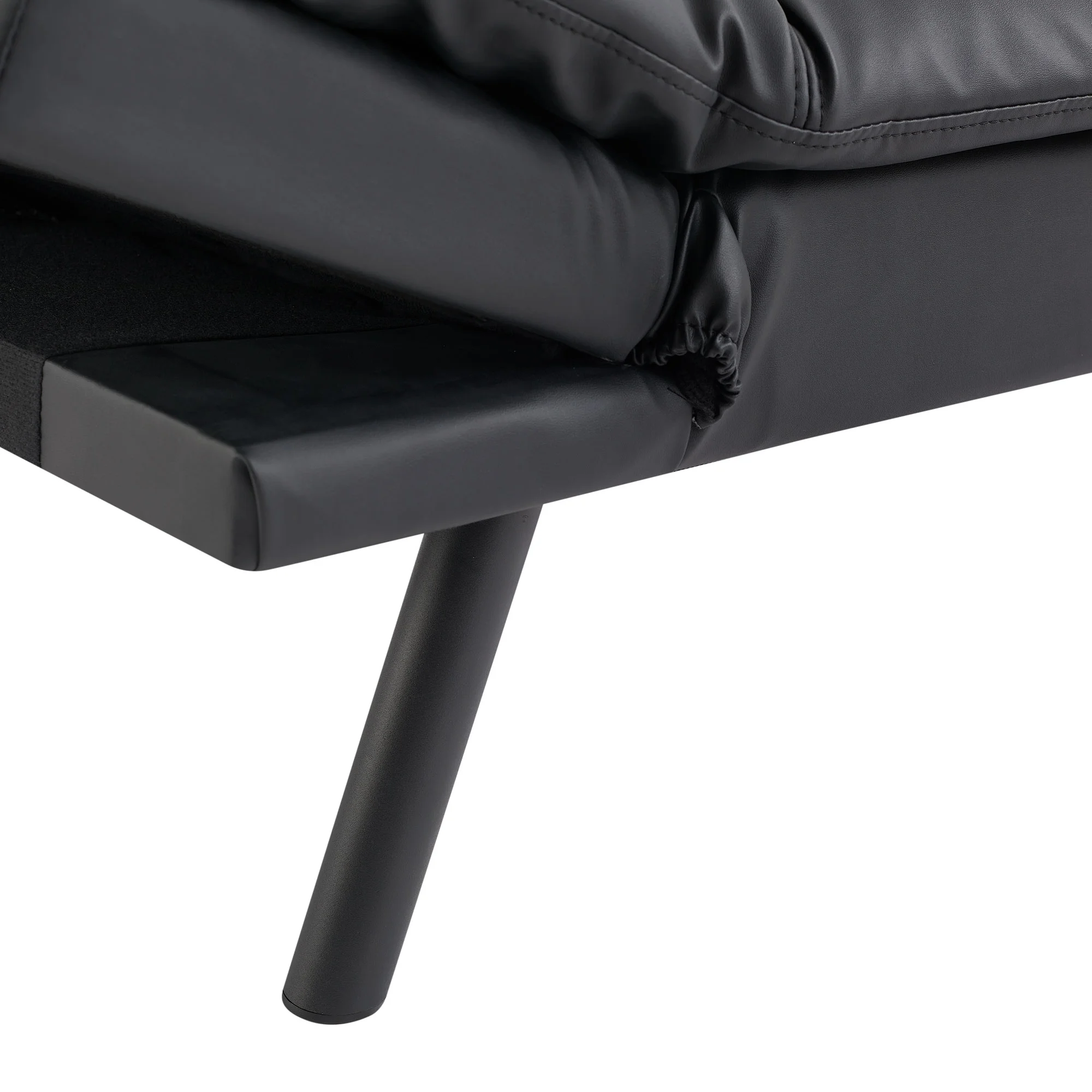Mainstays Memory Foam Futon with 72",Black - Image 47