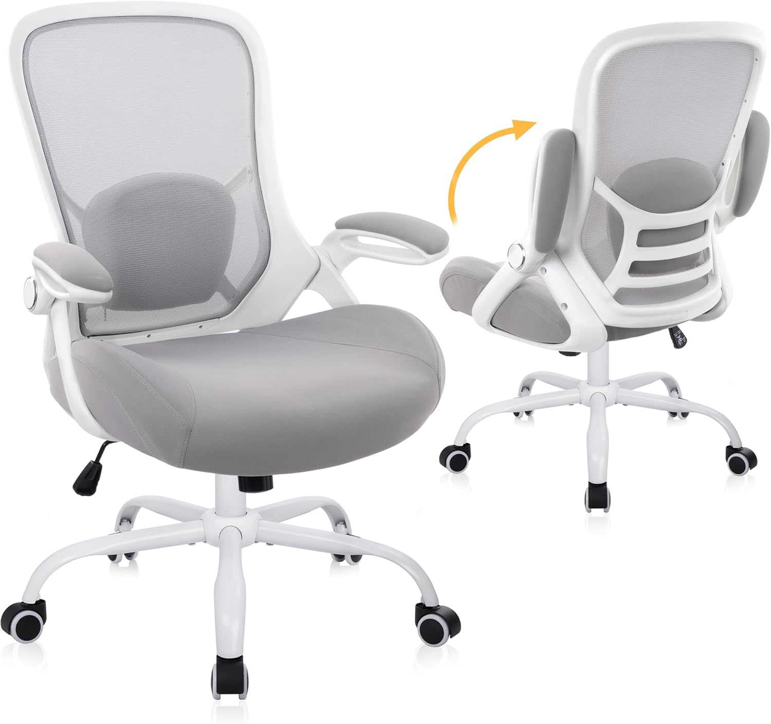HYLONE 400lbs Heavy Duty Office Chair, 5