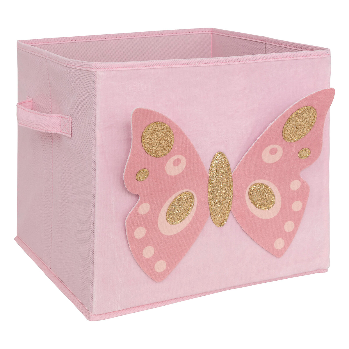 Children's butterfly storage box "Joey" Rose, 29x29 cm
